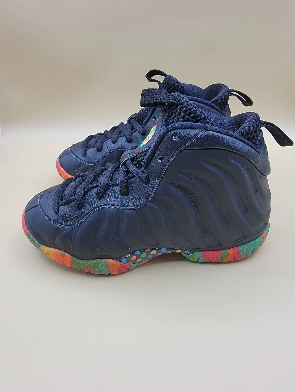 Nike Lil Posite One Fruity Pebbles Little Kids Shoes Size 12C Black Multicolor